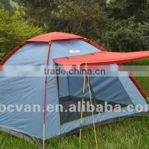 Single Layer Fiberglass Pole Fishing Tent thumbnail-1
