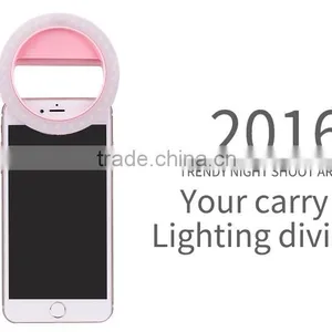 Selfie Fill Light LED Flash Ring Lighting Suitable for Any Phone Models thumbnail-1