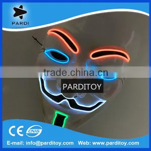 Vendetta el Mask Halloween el Wire Mask Button or Sound Controlled Quality Choice thumbnail-2