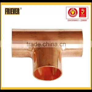 FRIEVER Pipe Fittings Welding Copper Fitting/copper Tee thumbnail-1