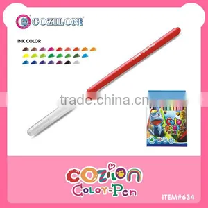 Triangle Pen With Cap Watercolor Item 634 thumbnail-1