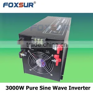 Excellent Quality Low Price Big Power 3000W Pure Sine Wave Inverter 12V DC to 230V AC, Solar Power Inverter With LCD Display thumbnail-1