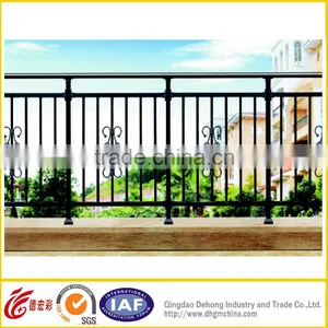 Simple Style Power Coated Iron Balcony Railing thumbnail-2