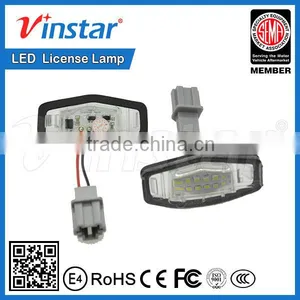 Wholesale Error Free Xenon White OEM for Hon.da LED License Number Plate Light thumbnail-2