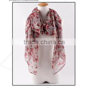Whosale China New Fashionable Woven Acrylic Cashmere Feel Shawl Plain Scarf thumbnail-1
