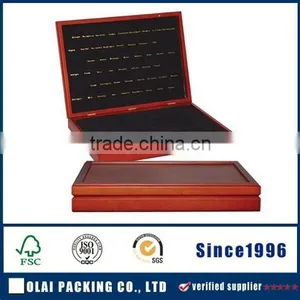 Luxury Wooden Medal Coin Box Made of Solid Wood thumbnail-1