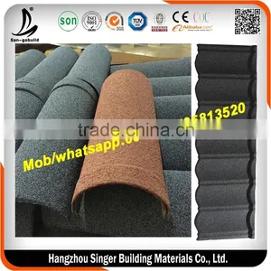 SGB001 Stone Coated Steel Roofing Sheet/sand Metal Roof Tile thumbnail-4