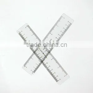 Promotional Gifts Drafting Supplies 15cm Plastic Scale Ruler With Own Design thumbnail-5