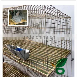 Durable Stainless Steel Used Rabbit Cages for Sale thumbnail-1