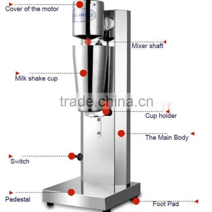 Zhengzhou Glory Single Cup Stainless Steel Milk Shaker For Sale thumbnail-2