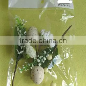 2014 Hot Sale Artificial Polyster Egg and Berry&Flower Pick Bag thumbnail-1
