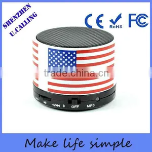 Wireless U.S.A. Flag Speaker With TF Card Slot thumbnail-1