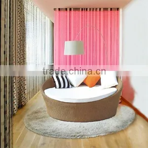0503 Outdoor Furnitue for Garden Comfortable Round Sun Rattan Sofa Bed YPS053 thumbnail-2