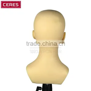 Factory Custom Cosmetology Bald Mannequin Head thumbnail-3