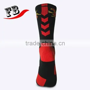 Basketball Sublimation Sport Compression Elite Wholesale Sock Manufacturer thumbnail-3