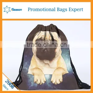 3d Animal Bag Polyester Shopping Bag Large Drawstring Bags Supplier's Choice thumbnail-5
