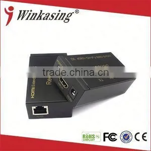 60M HDMI Over Lan Extender Cat5e Full-HD HDMI Extender thumbnail-1