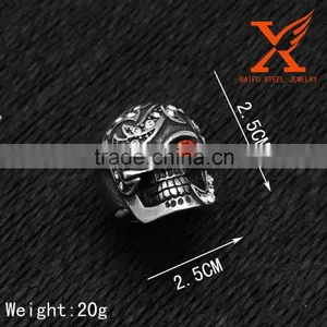 In Stock New Products Stainless Steel Jewelry Fashion Design Jewellry the Expendables Skull Ring thumbnail-2