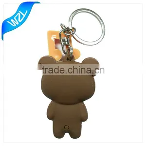 Custom 3D Soft PVC Rubber Keychain thumbnail-2
