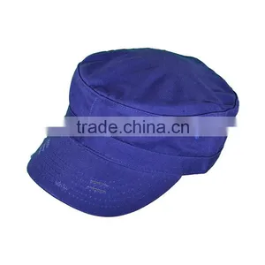 Dark Blue Men Military Officer Cap thumbnail-2