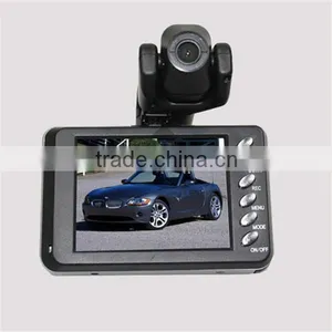 2.8 Inch TFT LCD Screen Dual-lens HD Car Mini DV Camera thumbnail-1