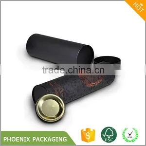 Custom Round Tube Cardboard Cylinder Paper Wine Gift Box Wholesale thumbnail-3