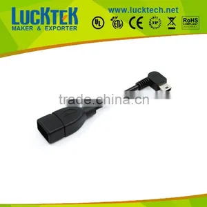 USB 2.0 Mini 5pin Down Angle to USB AF Adapter thumbnail-1
