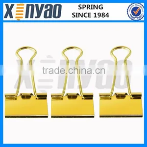 Good Quality Gold Color 32mm Binder Clip thumbnail-1