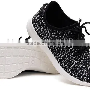 Women's Air Cushion Running Sport Shoes Fashion Athletic Fly Knit Sneakers thumbnail-3