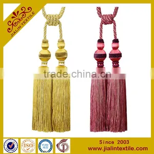 China Curtain Rayon Tassel Tieback thumbnail-1