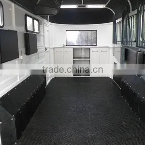HOT SALE 3 Horse Angle Load Extended 500mm Length Horse Trailer Made in China thumbnail-5