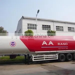 Carbon Steel Semi-trailer 45000-60000 Litres Fuel Tanker Truck Capacity thumbnail-3