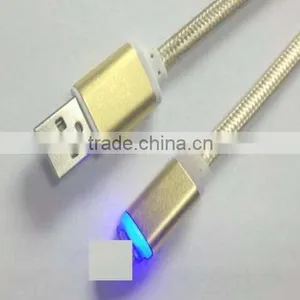 XO Metal Data Cable With Embedded LED Flash Light for Apple thumbnail-1