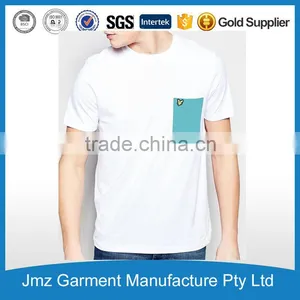 Blank Cotton Tshirt Customized White Cotton Men t Shirts OEM Factory China thumbnail-1