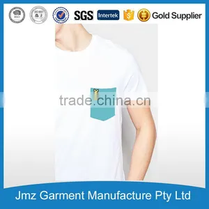 Blank Cotton Tshirt Customized White Cotton Men t Shirts OEM Factory China thumbnail-2