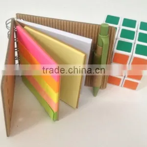Mini Spiral Notebook With Sticky Notes thumbnail-1
