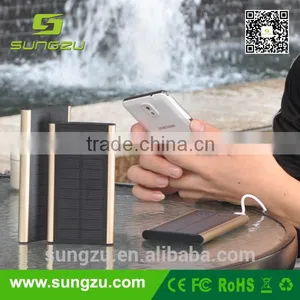8000mah Factory Supply Hiking Solar Charging External Mobile Battery for Digital Product Series thumbnail-5
