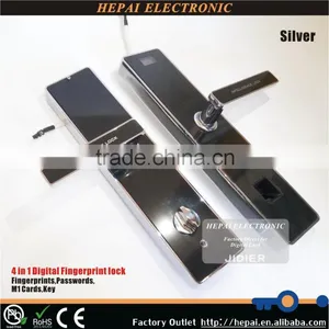 High Quality Fingerprint Remote Control Bedroom Door Lock thumbnail-1