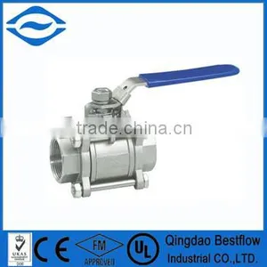 Stainless Steel Ss316 3pc Ball Valve thumbnail-3