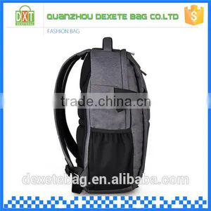 Fashion Men Plain Large Capacity Waterproof Polyester Backpack Wholesaler thumbnail-2