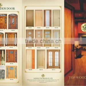 Good Quality Molded Teak HDF Door Skin TWDS-123 thumbnail-2