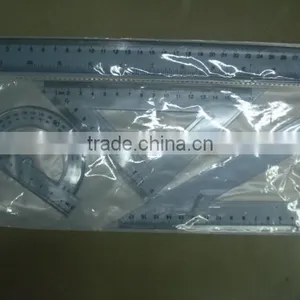 Plastic Ruler Set With Bag Packing thumbnail-1