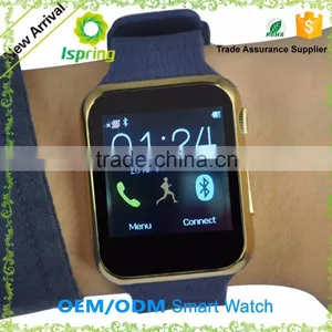 Wrist Watch With Gsm,Camera,And Sim Card Smart Watch Phone For Iphone6 Samsung Android Phone thumbnail-3