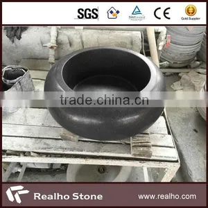 Absolute Black Granite Stone Handbasin thumbnail-1