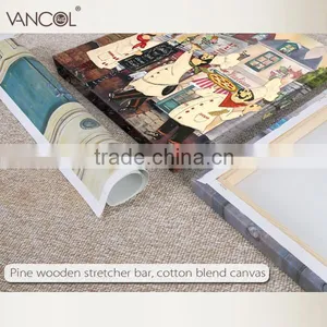 Funny Fat Cook Painting Canvas,canvas Printing for Fat Cook thumbnail-4