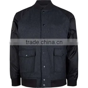 Varsity/Letterman Jackets in Black thumbnail-1