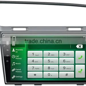 3W WiFi Phone OBDII Touch Screen Car Dvd GPS For VW GOLF 7 With Android 4.4.2 1.6GHZz MCU 4 Core Support All APP thumbnail-5