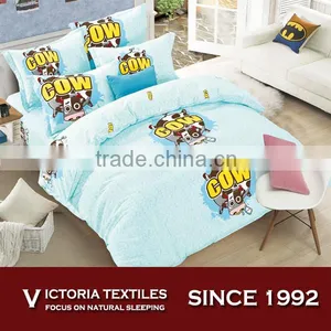 Sweet Home Running Cow Double Size Bed Quilt Doona Duvet Cover With Pillowcases Set New 100% Cotton thumbnail-1