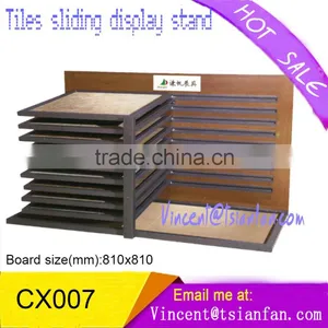 CX007 Ceramic Tiles Sliding Display Rack for Showroom thumbnail-1