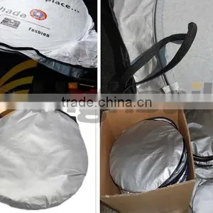 Windshield Logo Printed Tyvek Car Sunshade thumbnail-4